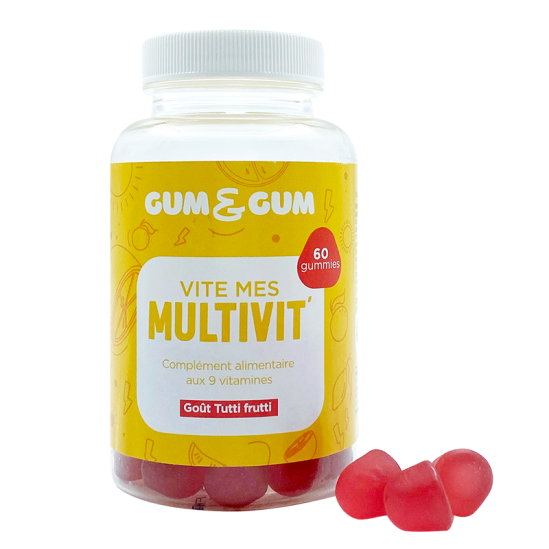 Gummies gum&gum Vite mes multivit'