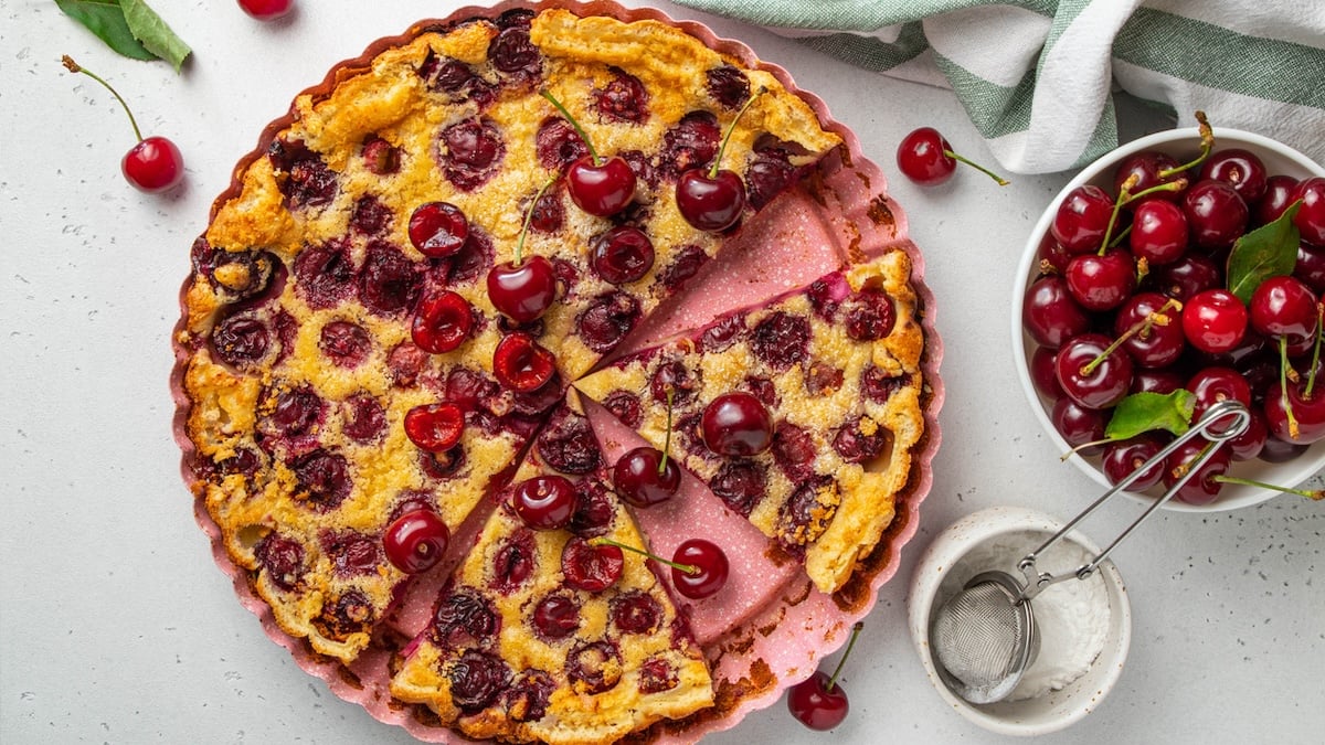 Clafoutis healthy aux cerises